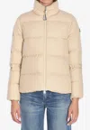 Moncler Mauzun Puffer Jacket In Neutral