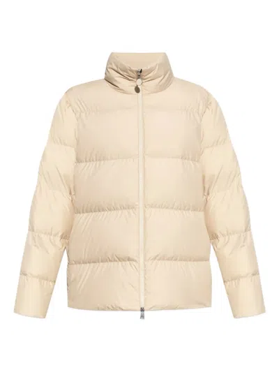 Moncler Mauzun Jacket In Neutral