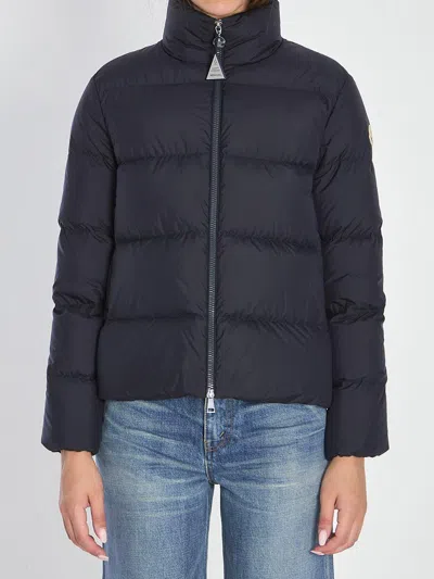 Moncler Mauzun Puffer Jacket In Blue