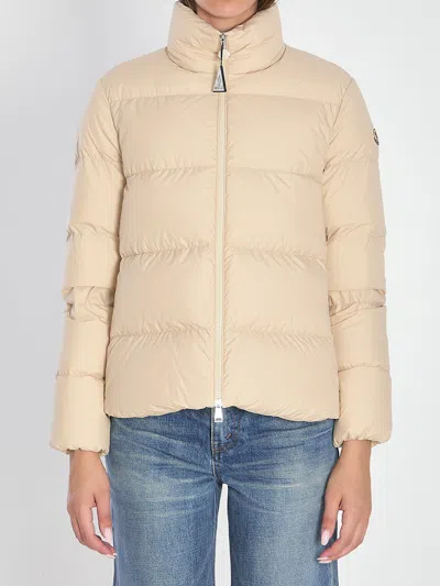 Moncler Mauzun Puffer Jacket In Neutral