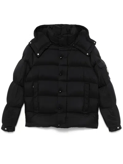 Moncler Maya 70 - Short Down Jacket With Hood In Black