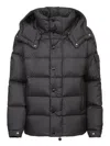 Moncler Maya 70 Tech Down Jacket In Black