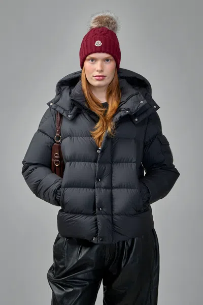 Moncler Maya 70 Down Jacket In Black