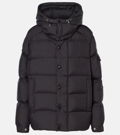 Moncler Maya 70 Micro Matte Puffer Jacket In Black
