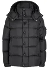 Moncler Maya 70 Hooded Quilted Shell Jacket In Black