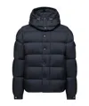 Moncler Maya 70 Hooded Short Down Jacket In Black