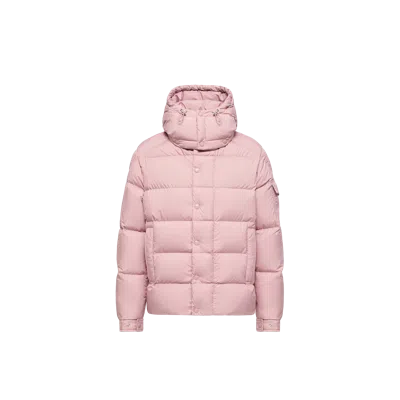 Moncler Maya 70 Hooded Short Down Jacket, Women, Pink, Size: 0