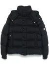 Moncler Maya 70 Hooded Short Down Jacket In Black