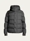Moncler Maya 70 Micro Matte Puffer Jacket In Dark Black