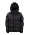 Moncler Maya 70 Short Down Jacket Black In Black