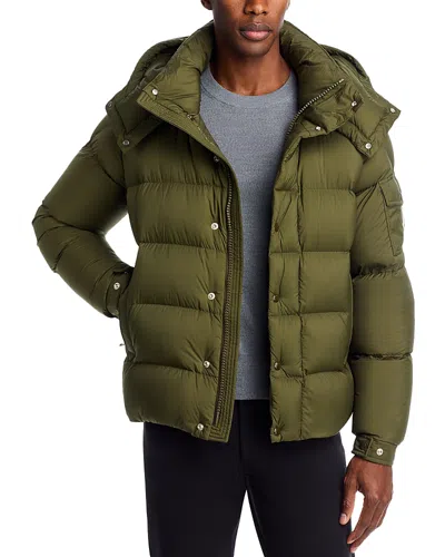 Moncler Maya 70 Puffer Jacket In Green