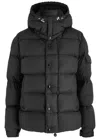 Moncler Maya 70 Short Down Jacket Black In Black