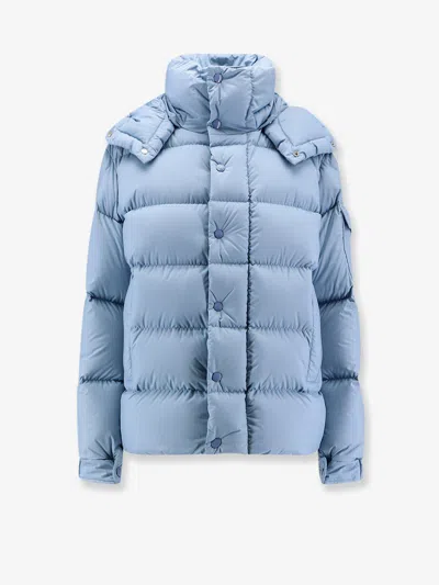 Moncler Maya 70 Recycled Nylon Down Jacket In Blue