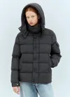 Moncler Maya 70 Short Down Jacket Black In Black