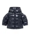 Moncler Doudoune À Capuche Maya Baby In Blue