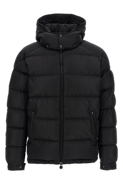 Moncler ' Maya' Hooded Down Jacket In Black