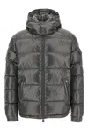 Moncler Maya Down Jacket With Hood In Gray
