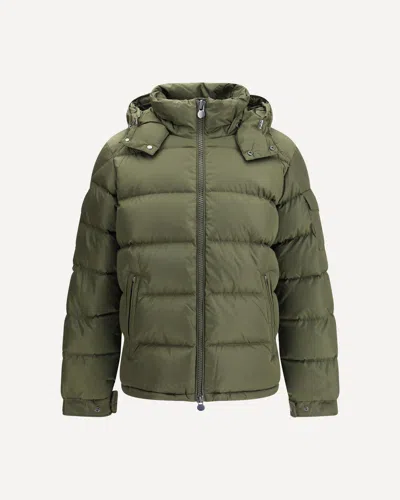Moncler Men Maya Down Jacket In Green
