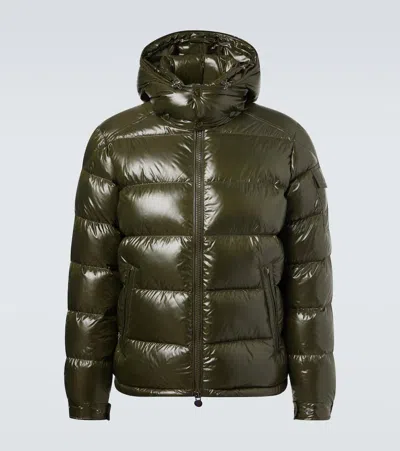 Moncler Maya Down Jacket In Green