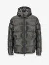 Moncler Maya Down Jacket With Hood In Gray