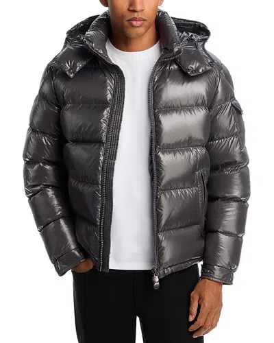 Moncler Maya Down Puffer Jacket In Gray