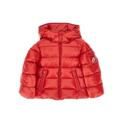 Moncler Kids' ' Maya' Hooded Down Jacket In Red