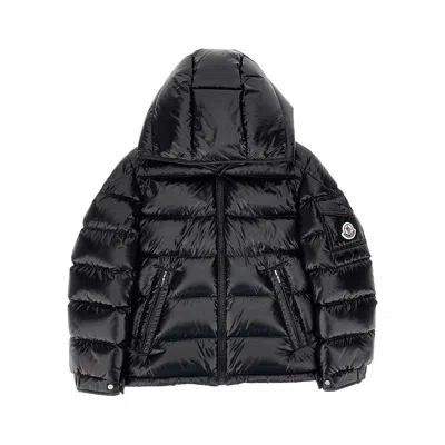 Moncler Kids' ' Maya' Hooded Down Jacket In Black