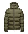 Moncler Men Maya Recycled Nylon Jacket In Green