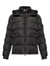 Moncler Maya Padded Coat In Black