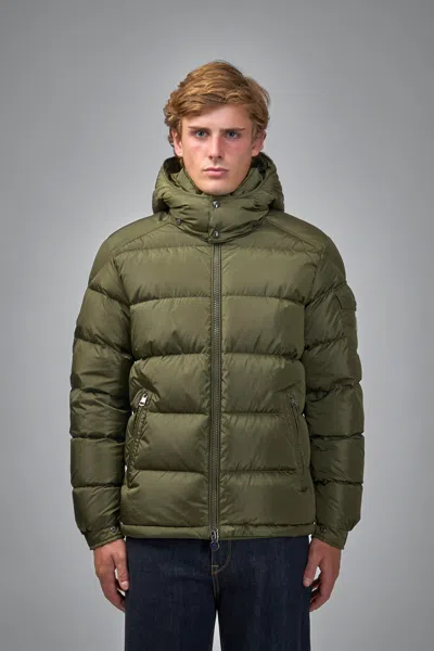 MONCLER MAYA HOODED SHORT DOWN JACKET