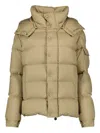 Moncler Maya 70 Down Jacket In Brown