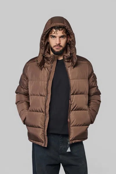 Moncler Maya Jacket In Brown