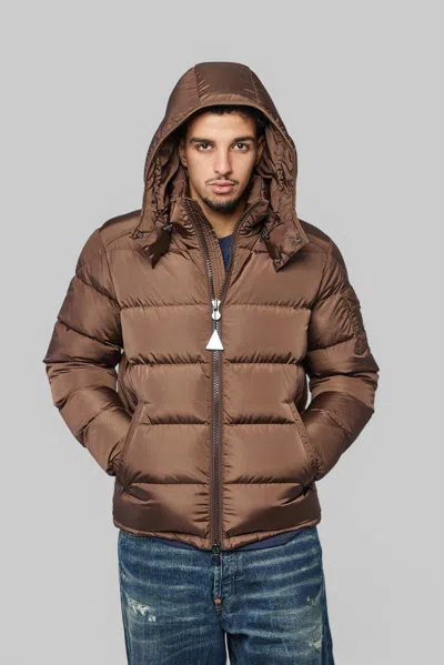 Moncler Maya Jacket In Brown