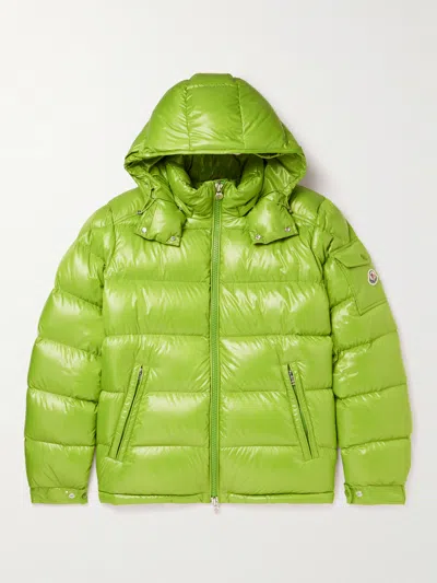 Moncler Green Maya Down Jacket