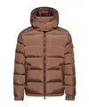 Moncler Maya Matte Short Down Jacket In Multi