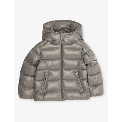 Moncler Kids' Maya Padded Down Jacket 12 Months-3 Year In Gray