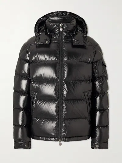 Moncler Maya Quilted Shell Down Jacket In Black