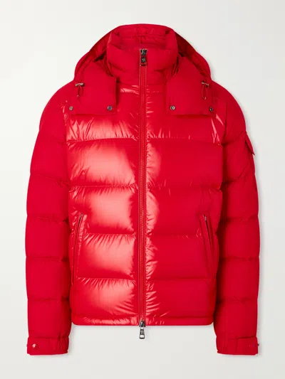 Moncler Maya Recycled Polyester Down Jacket In Red