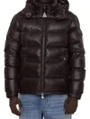 Moncler Shiny Brown Maya Down Jacket Men
