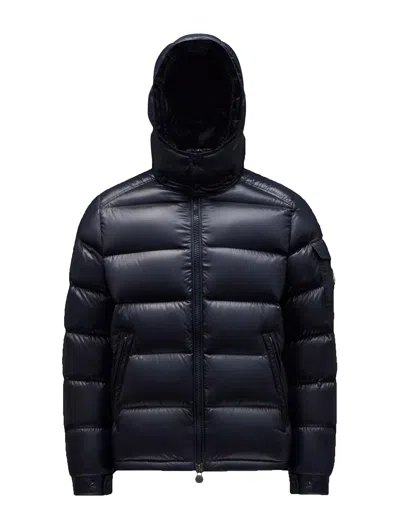 Moncler Maya Zip-up Jacket In Blue