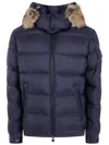 Moncler Jacket Main Feature "mayaf" In Blue