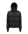 Moncler Logo-patch Padded Jacket In Black