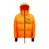 Moncler Mazod Short Down Jacket Orange In Orange