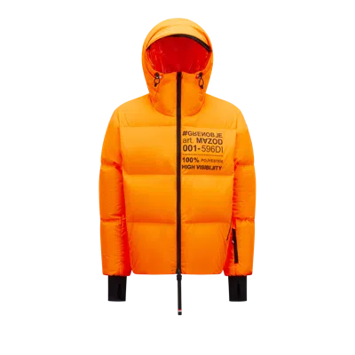 Moncler Mazod Short Down Jacket Orange