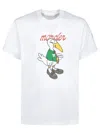Moncler Monduck Mascot Cotton Graphic T-shirt In White