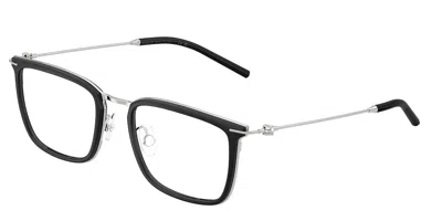 Moncler Me1001d Vestibilità Orientale 1011 Occhiali Da Vista Argentati Per Uomo (solo Montatura) In Multi
