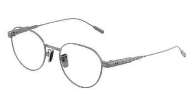 Moncler Me1007td Vestibilità Orientale 1005 Occhiali Da Vista Gunmetal Per Uomo (solo Montatura) In Gray