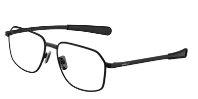 Moncler Me1010 1001 Occhiali Da Vista Neri Per Uomo (solo Montatura) In Black