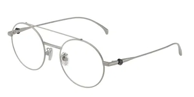 Moncler Me1019t 1004 Men's Glasses Silver Size 52 - Free Lenses - Blue Light Block Available In Metallic
