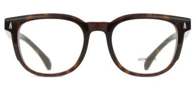 Moncler Me2002 3002 Occhiali Da Vista Tartarugatishell Per Uomo (solo Montatura) In Brown